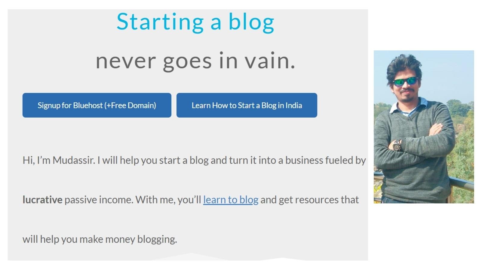 Blogger Explained blogging examples