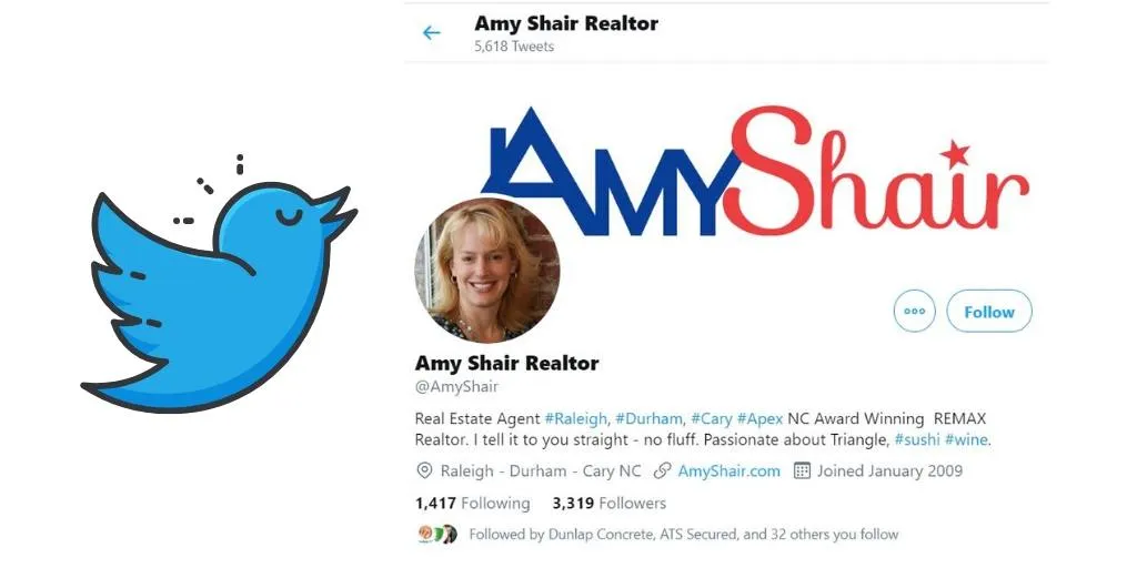 amy shair real estate agents who get twitter right