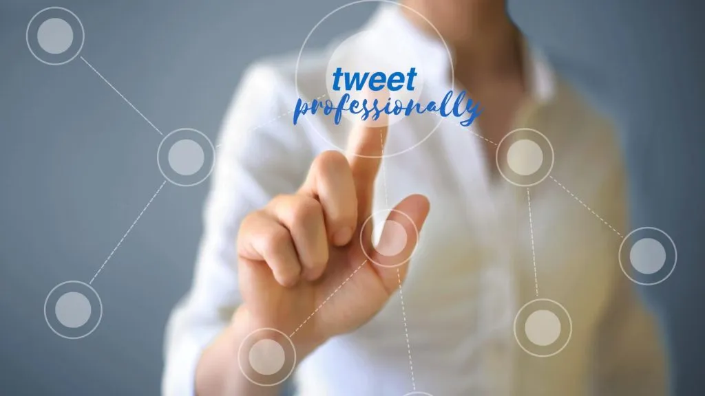 tweet professionally