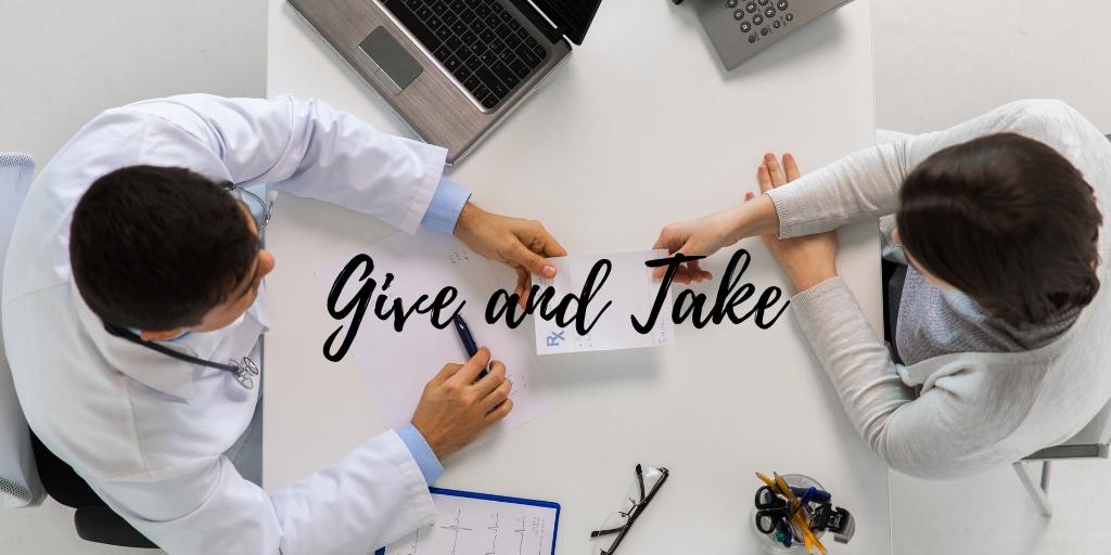 give and take with links