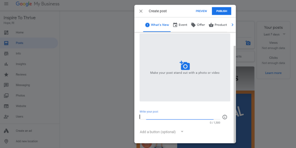 how to write your post for Google Business Profiles