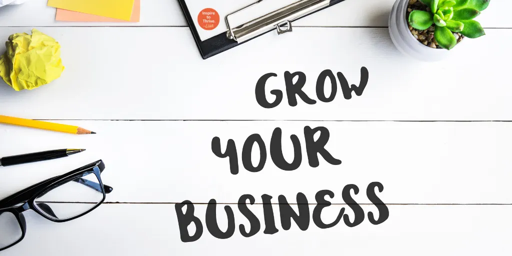 time you spend in your business to grow your business