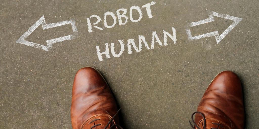 humans vs AI working