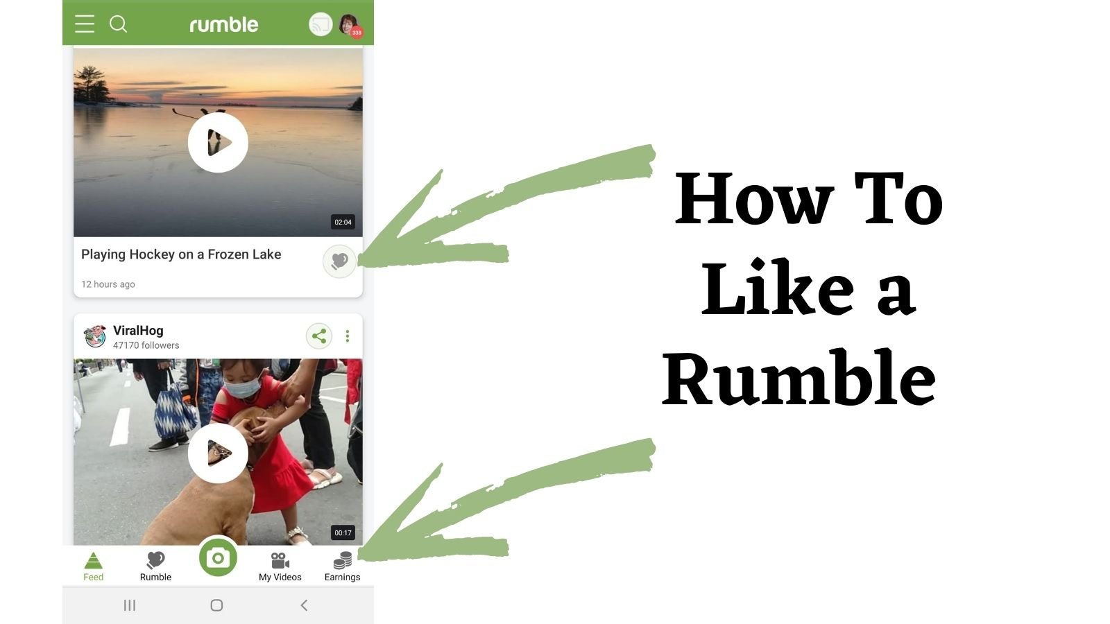 how to like a rumble