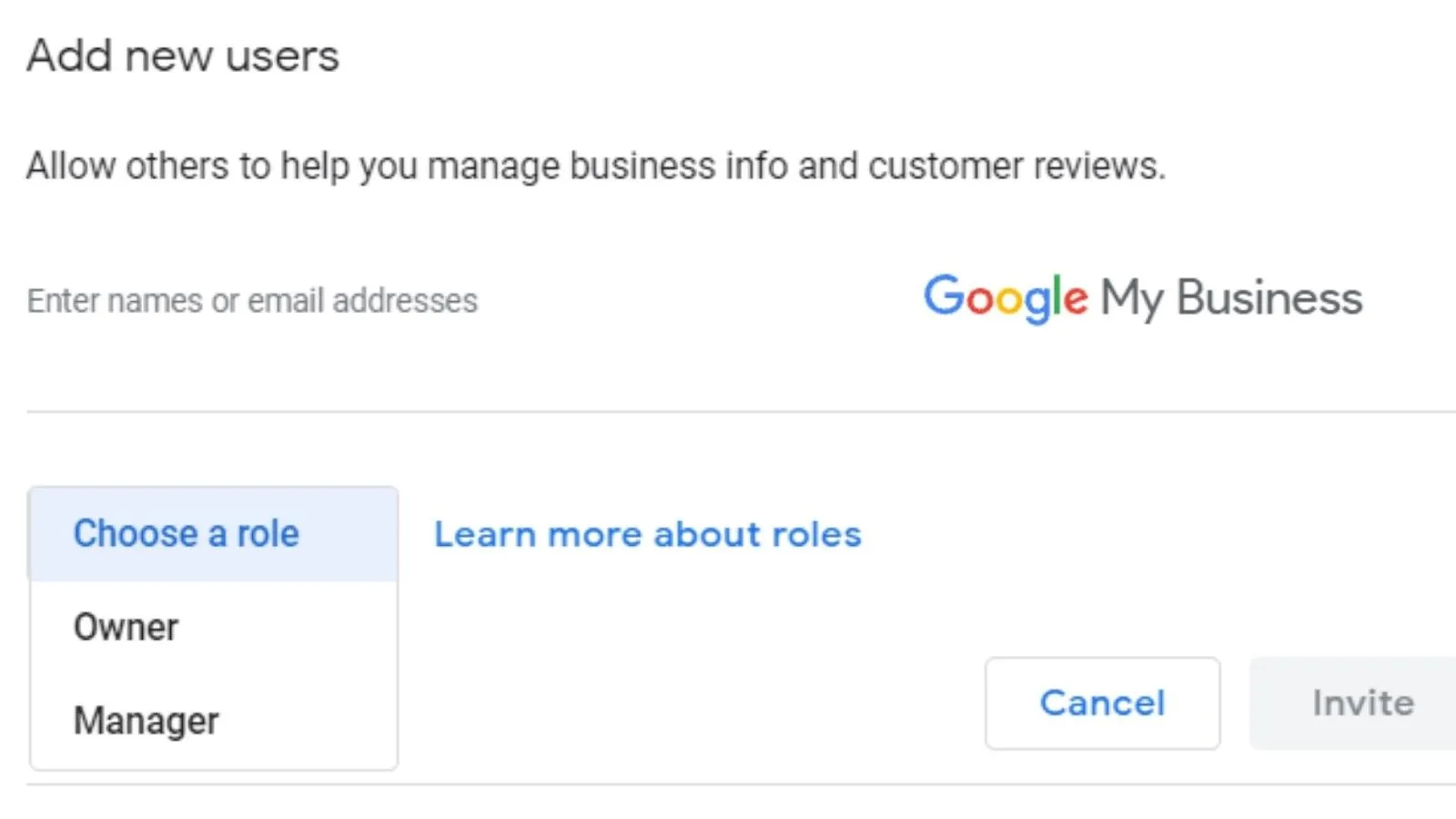 How to Use Google My Business with Different Users