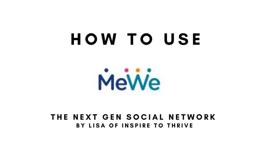 how to use MeWe