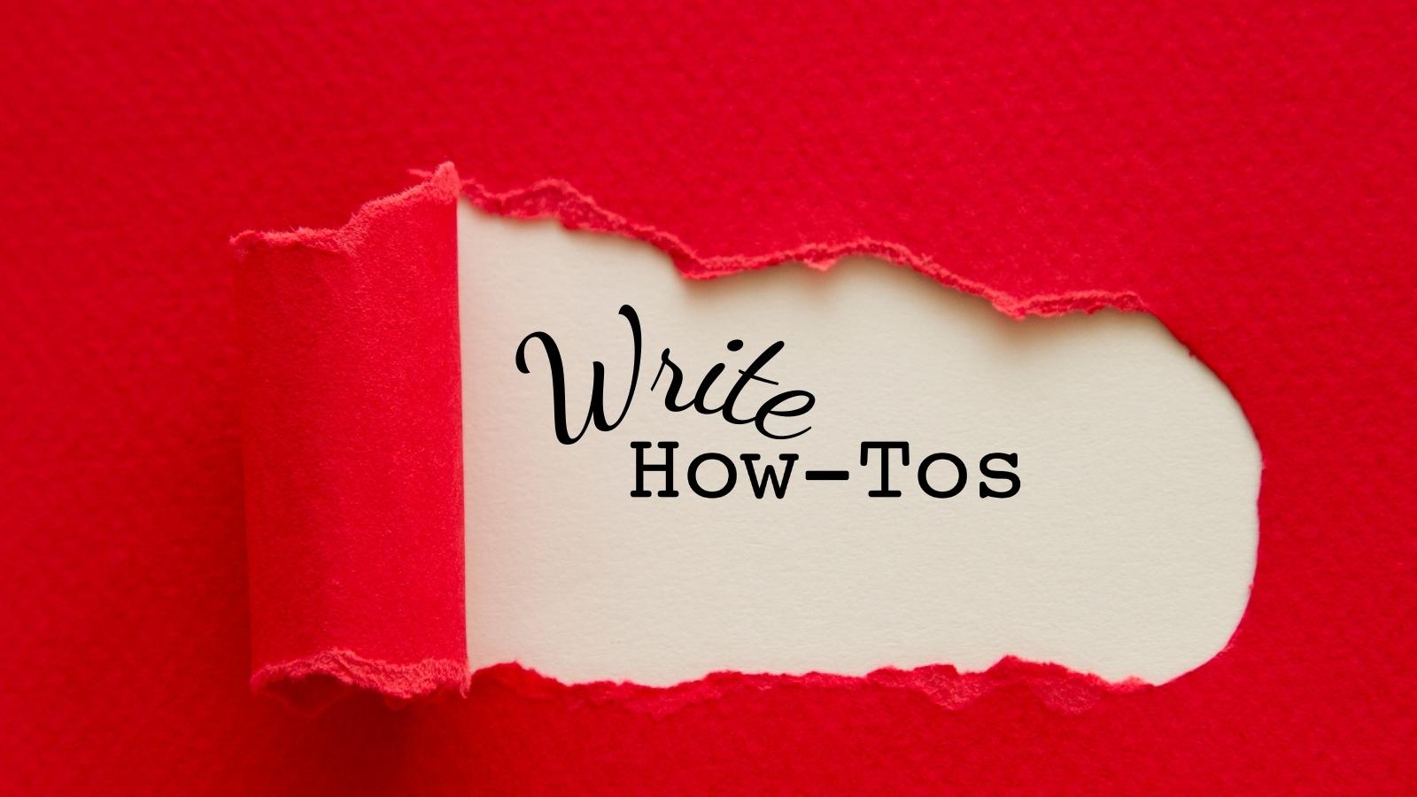 write how to posts for getting your blog noticed