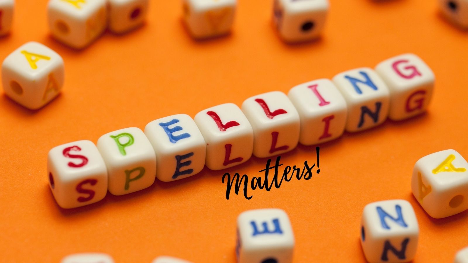 spelling matters on blog categories and tags