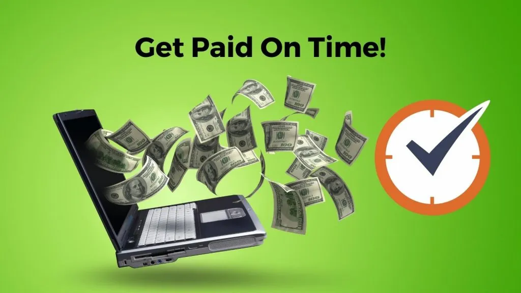getting paid on time for blogging