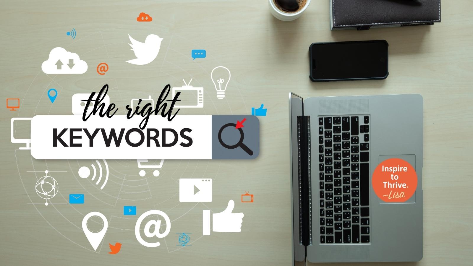 the right keywords to use SEO for your blog