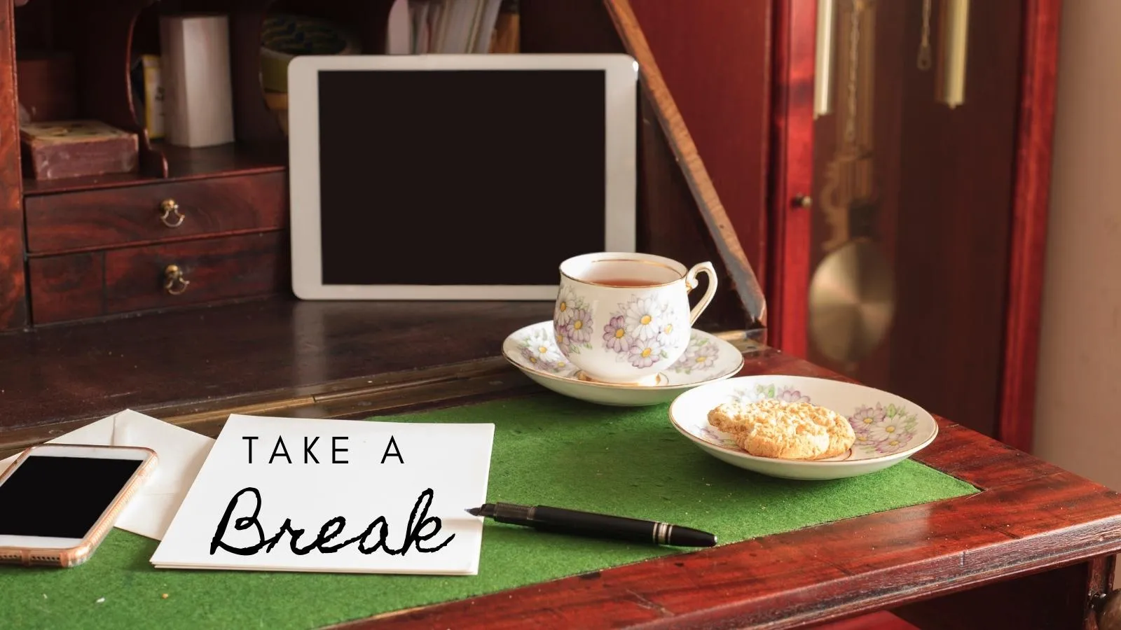 take a break to be more productive