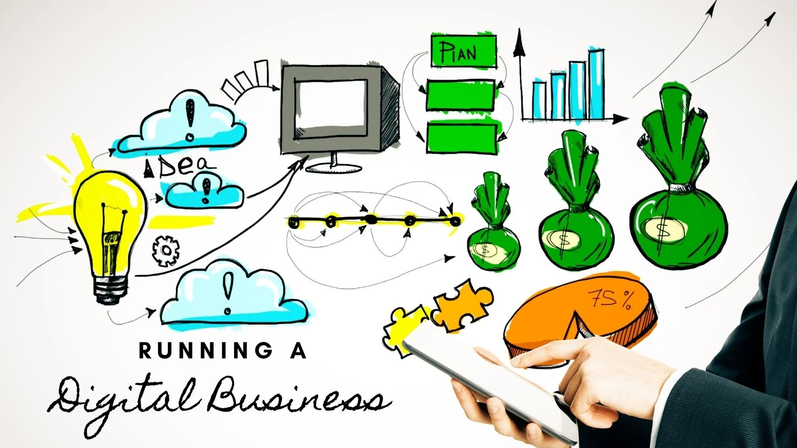 running a digital business is not easy