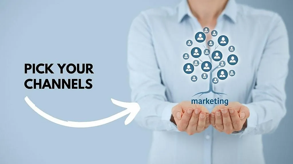 pick your marketing channels