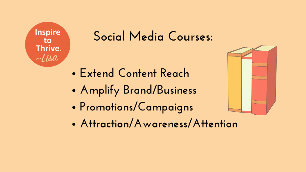 Social Media Courses, Coaching and Training from Inspire to Thrive