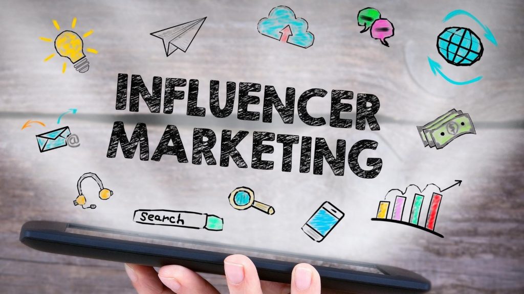 look for influencers in your niches 