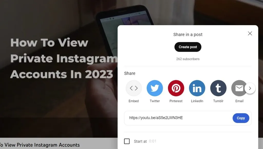 how to add YouTube link to Instagram bio