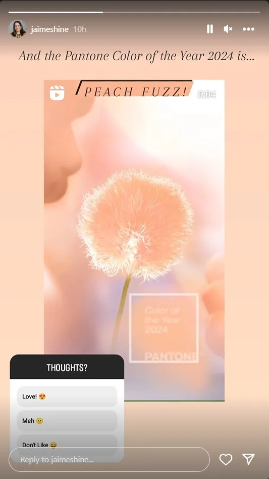 how to change the background color on Instagram story
