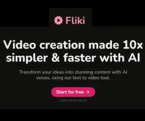 fliki video creation tool