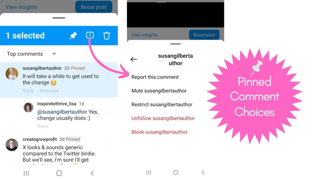 How To Pin A Comment On Instagram For User Visibility, 5 Steps