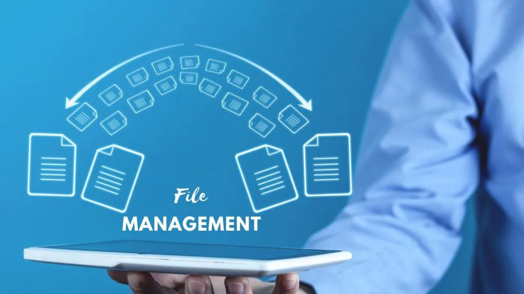 manage files