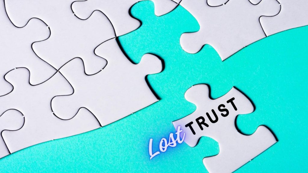 lost trust